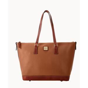 Dooney & Bourke Pebble Grain Caramel Tote
